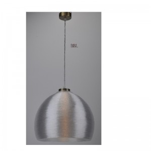 Lampa wisząca z akrylowym jedwabnym abażurem