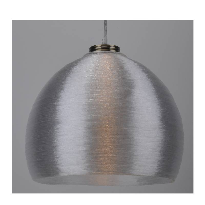Lampa wisząca z akrylowym jedwabnym abażurem