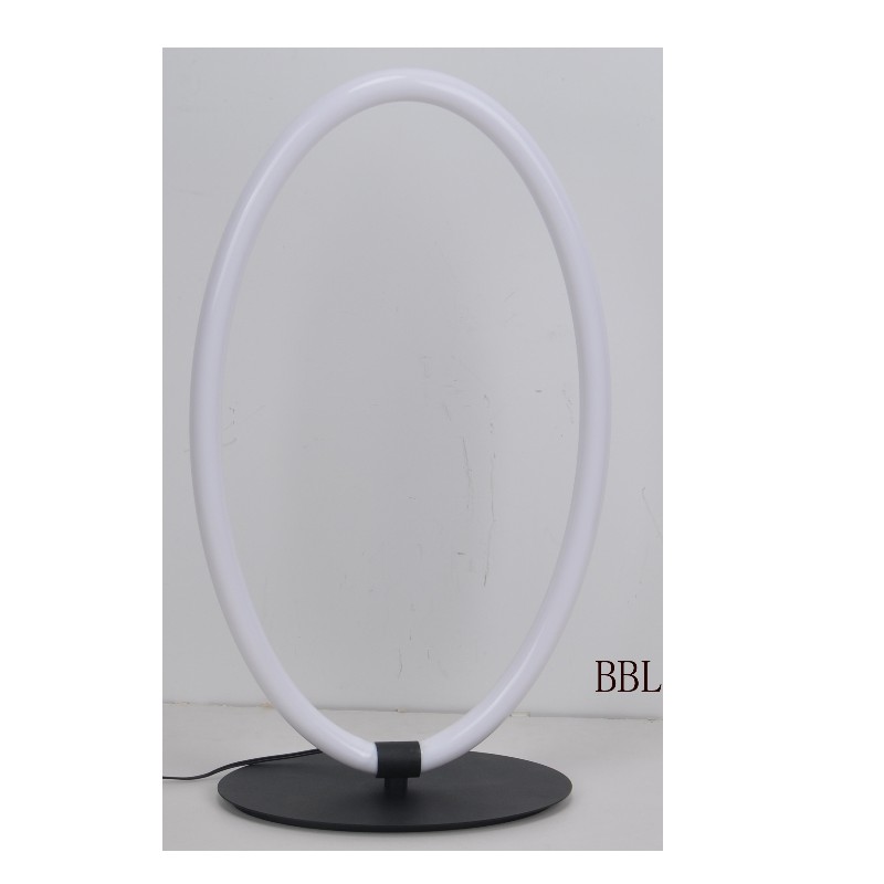 LED lampa stołowa z owalną rurką akrylową