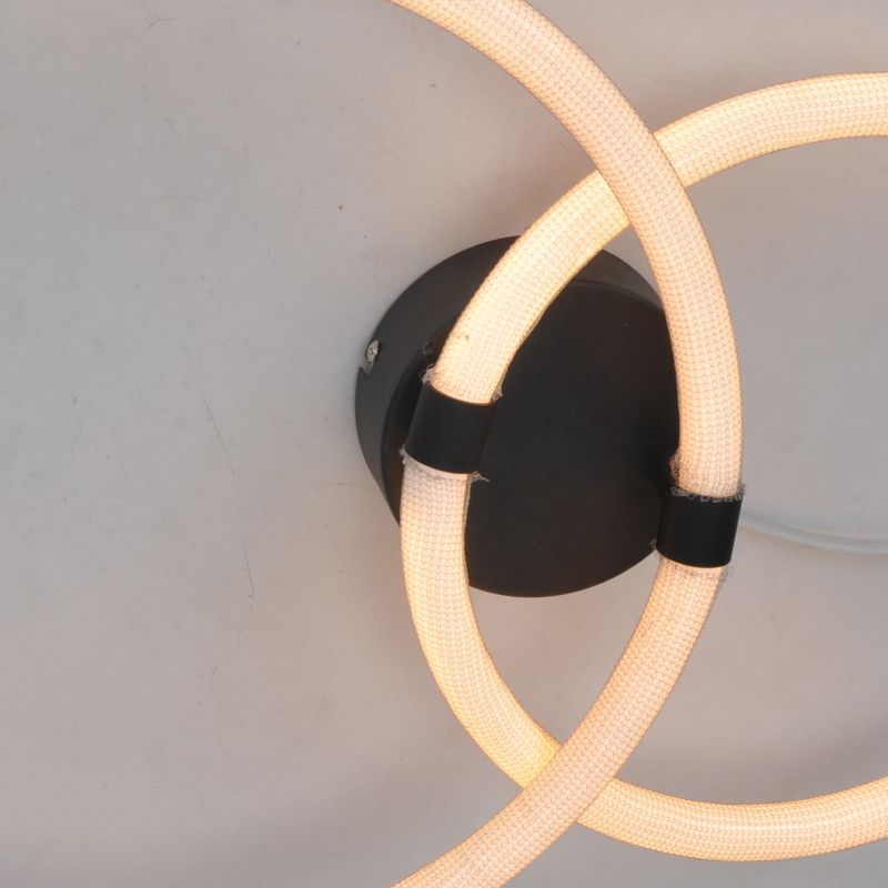 Lampa sufitowa LED z rurką akrylową bez cienia